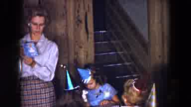 South Carolina USA (1961): The Children Were Enjoying In The Party And Opening The