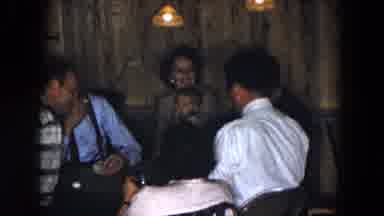 South Carolina USA (1961): Many Of The Persons Are Talking In The Table Very Happy