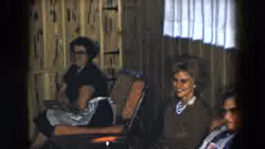 South Carolina USA (1961): Older Women Sitting In A Room On Lounge Chairs Talking