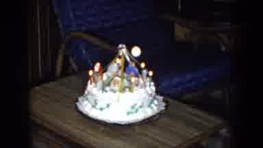 South Carolina USA (1961): Girls Birthday With Friends All With Party Hats On