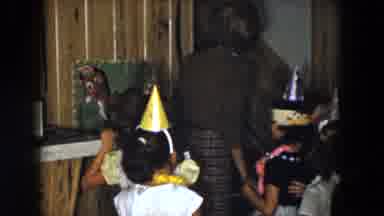 South Carolina USA (1961): Birthday Celebration With Friends Waiting To Surprise