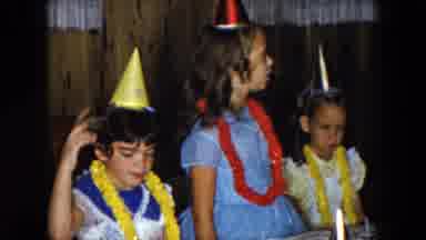 South Carolina USA (1961): The Childrens Are Celebrating The Party And Waiting For
