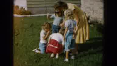 South Carolina USA (1961): Birthday Party With Kids In 2 Different Time