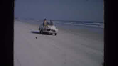 South Carolina USA (1961): The Four Women Are Enjoying The Beauty Of The Beach On