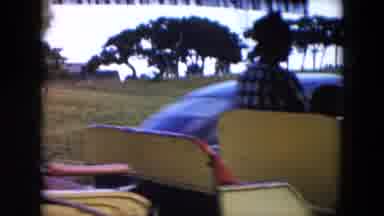 South Carolina USA (1961): Family Day At The Beach Taking Trolley And Relaxing