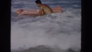 South Carolina USA (1961): This Family Is Enjoying A Lovely Day At The Beach