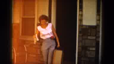 South Carolina USA (1961): Family Headed Out For A Drive In The Car