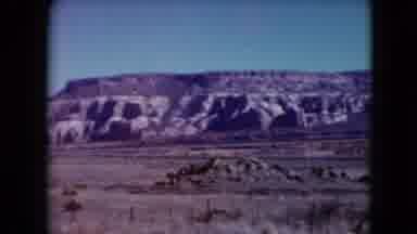 Nevada USA (1961): Panoramic Video Shot On An Old Camera Showing The Great Grand