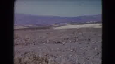 Nevada USA (1961): The Signs Says Furnace Creek Ranch Trailer Park Cabins Store