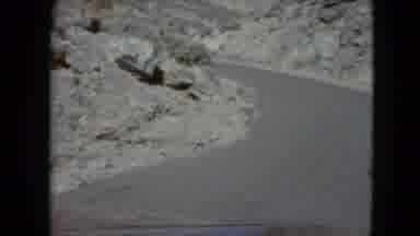 Nevada USA (1961): Driving Down To The Road In The Middle Of Nowhere