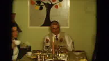 Nevada USA (1961): The Family Members Are Enjoyed In The Party To Eating