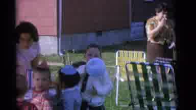 Camden New Jersey USA (1961): Kid's Birthday Party