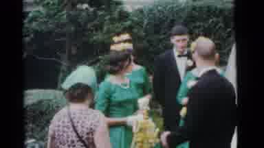 Camden New Jersey USA (1961): A Group Of Persons Were Assembled In Their Friends