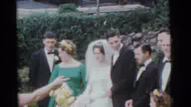 Camden New Jersey USA (1961): Large White Family Organizes Itself To Take A