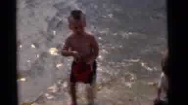 Camden New Jersey USA (1961): The Pure Joy Of Children Playing On The Beach
