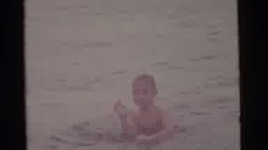 Camden New Jersey USA (1961): Children Playing In Large Body Of Water