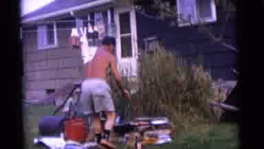 Camden New Jersey USA (1961): They All Ate Together At The Restaurant Outside The