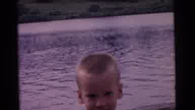 Camden New Jersey USA (1961): A Little Boy Playing In The Lake He Enjoying