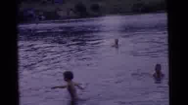 Camden New Jersey USA (1961): The Little Boys Are Swimming And Enjoying Themselves