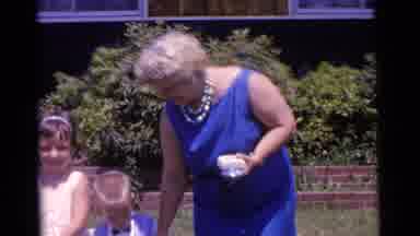 Camden New Jersey USA (1961): The Woman And The Man Feed The Children