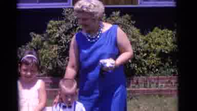 Camden New Jersey USA (1961): A Full Family Spend Time In The Park They Are