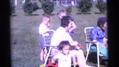 Camden New Jersey USA (1961): The Peoples Are Sitting And Childrens Are Roaming On
