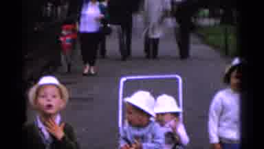 Camden New Jersey USA (1961): People In Park