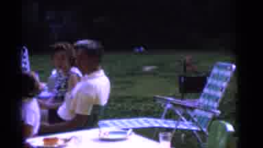 Camden New Jersey USA (1961): The Children Are Playing In The Garden Very Happily