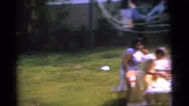 Camden New Jersey USA (1961): Group Of People At A Picnic