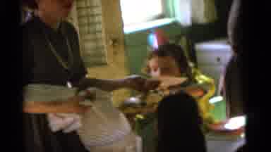 Camden New Jersey USA (1961): A Birthday Party And A Boy About To Blow Candles