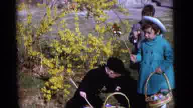 Camden New Jersey USA (1961): Cousins Playing Together In The Garden Of The House