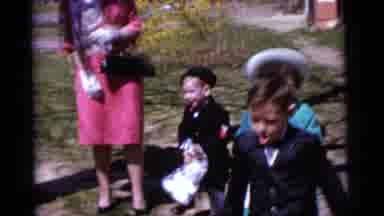 Camden New Jersey USA (1961): One Boy Dancing But Two Girl Seeing That Dancing