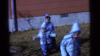Camden New Jersey USA (1961): Child Carelessly Running And Falls Onto The Ground