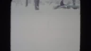 Madison Wisconsin USA (1960): Plowing Snow With A Tractor