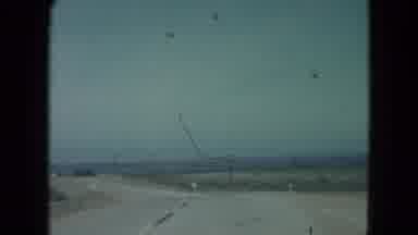 Nevada USA (1960): Drive In The Country On Winding Road With Scenic Views