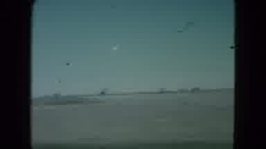 Nevada USA (1960): Grainy Video Of White Ufo Floating Above Vast Desert At Rapid