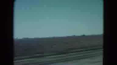 Nevada USA (1960): High Speed Driving On Empty Long Distance Highway No Law