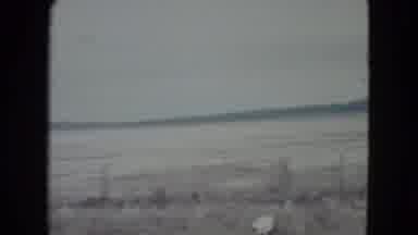 Nevada USA (1960): The Frozen Land Looks Foggy And Lonely As There Is Nothing Else