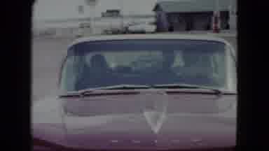 Nevada USA (1960): As The Sun Began To Set The Chevrolet Cadillac Glided Through
