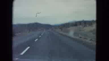 Nevada USA (1960): We Are Taking A Roadtrip To The Town In The Early Morning