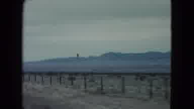 Nevada USA (1960): A Picturesque View Of The Mountain Side While On A Road Trip