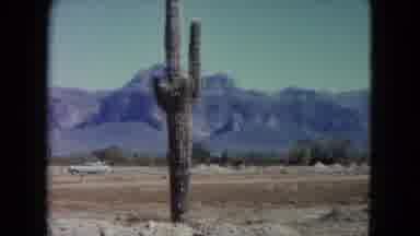 Nevada USA (1960): People Standing Outside In The Desert