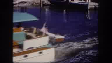 Tampa Florida USA (1960): Cruising Along The Coast Passing Beach Houses And The