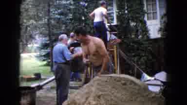 Wauconda Illinois USA (1960): Working Together To Get The Job Done Being A