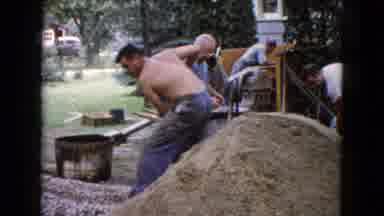Wauconda Illinois USA (1960): The Builders Are Outside Ready To Build A Brand New