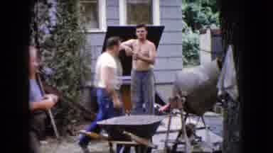 Wauconda Illinois USA (1960): Lunch Break Calls For Cracking Open A Cold One In