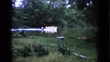 Wauconda Illinois USA (1960): People Riding In A Boat