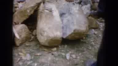 Wauconda Illinois USA (1960): A Big Giant Pile Of Rock That The Men Are Probably