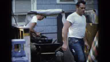 Wauconda Illinois USA (1960): The Person Is Doing Some Work In The Site