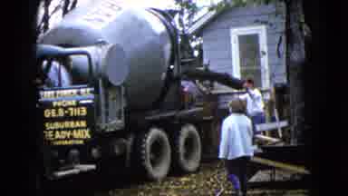 Wauconda Illinois USA (1960): Men Getting Ready To Do Home Improvement Under